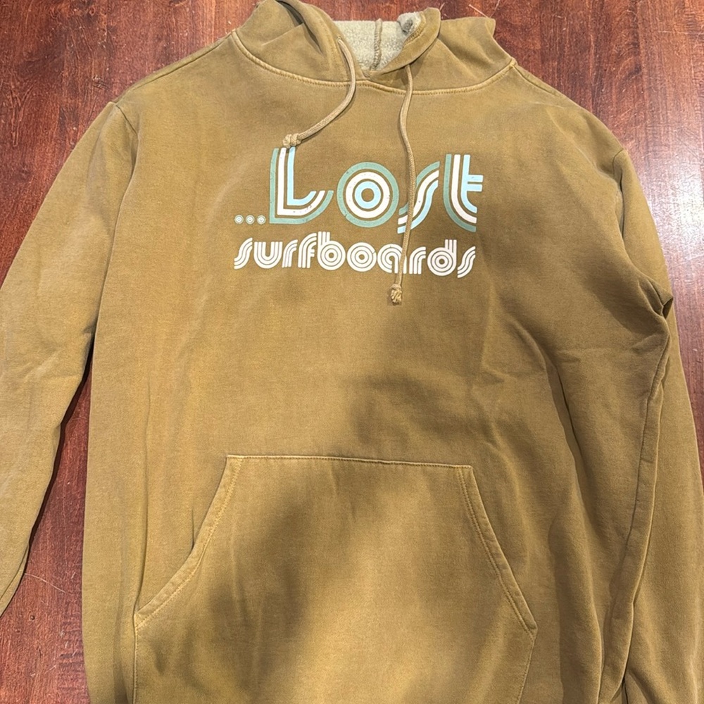 Lost surfboards size medium men’s hooded sweatshirt